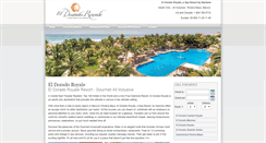 Desktop Screenshot of eldoradoroyaleresort.com